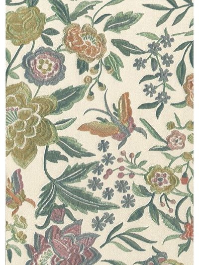 Missoni Home Collection Oriental Garden Printed Wallpaper In Beige,green