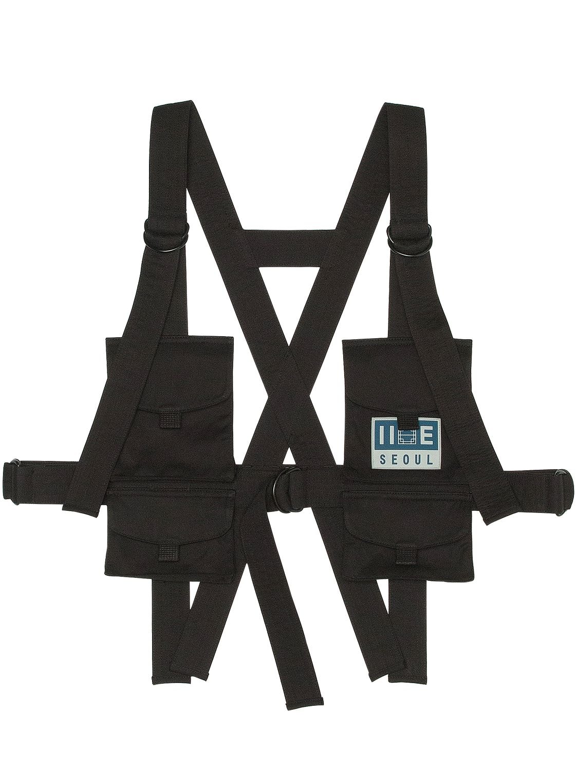 Iise Structured Chest Rig In Black