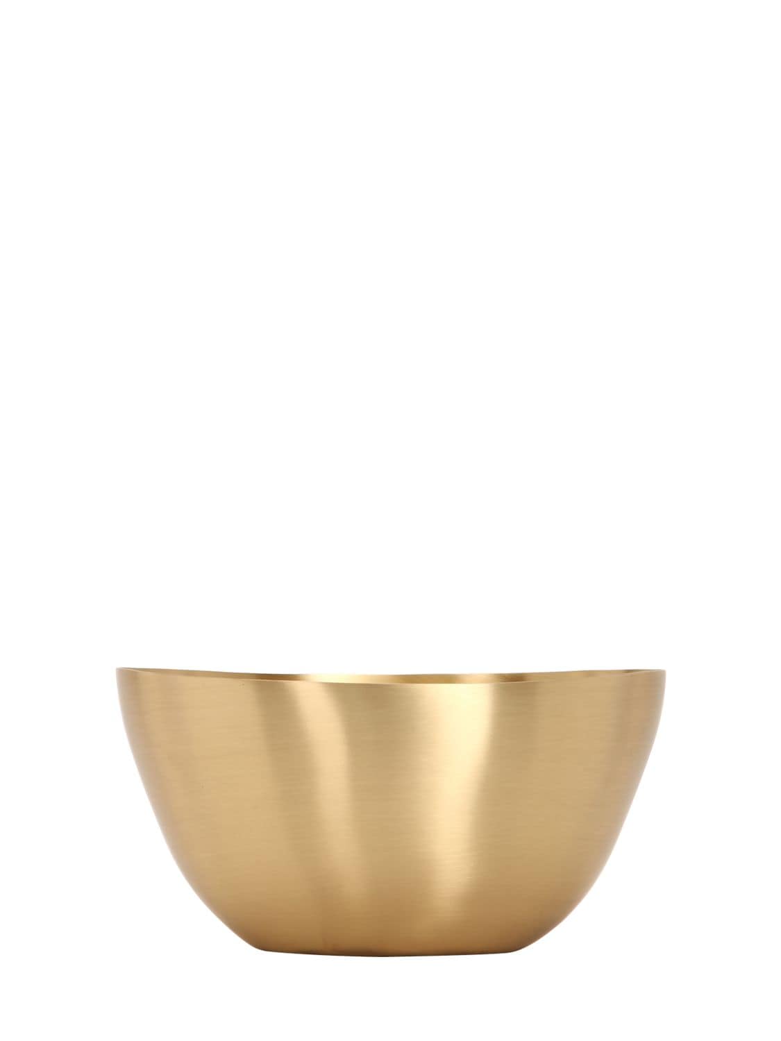 Armani/casa Ginger Large Brass Bowl In Gold