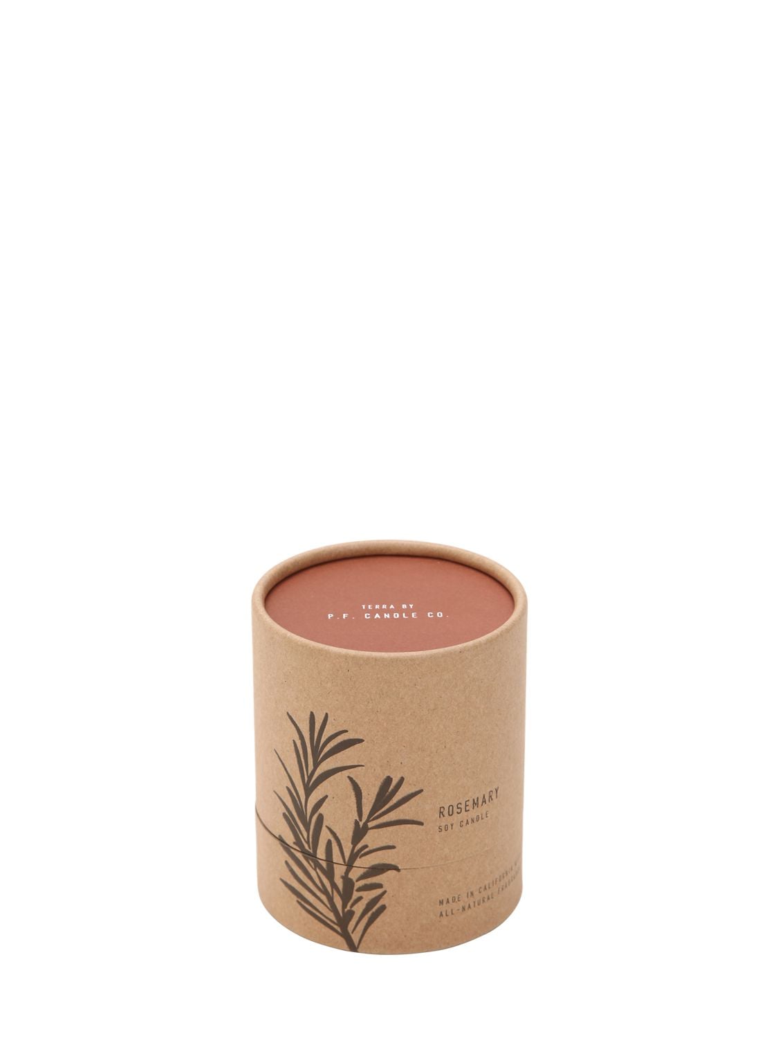 P.f.candle Co. No. 05 Rosemary Terra Small Candle In Orange