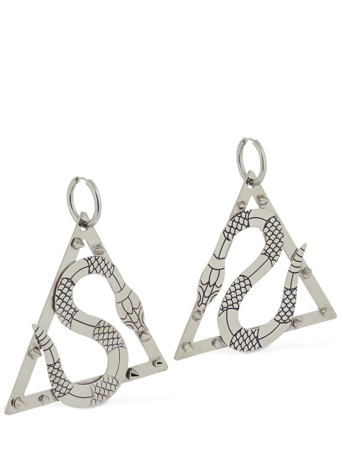 SITA ABELLAN SNAKE TRIANGLE LILITH EARRINGS 69IX34001-UFVSUEXF0