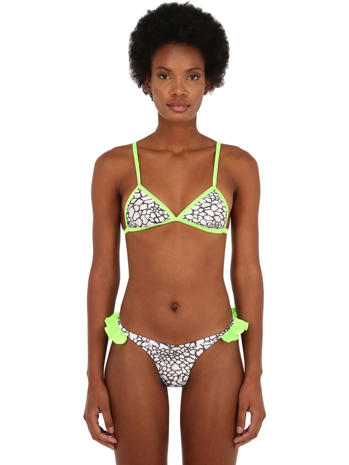 Mimi Leopard Printed Bikini Top