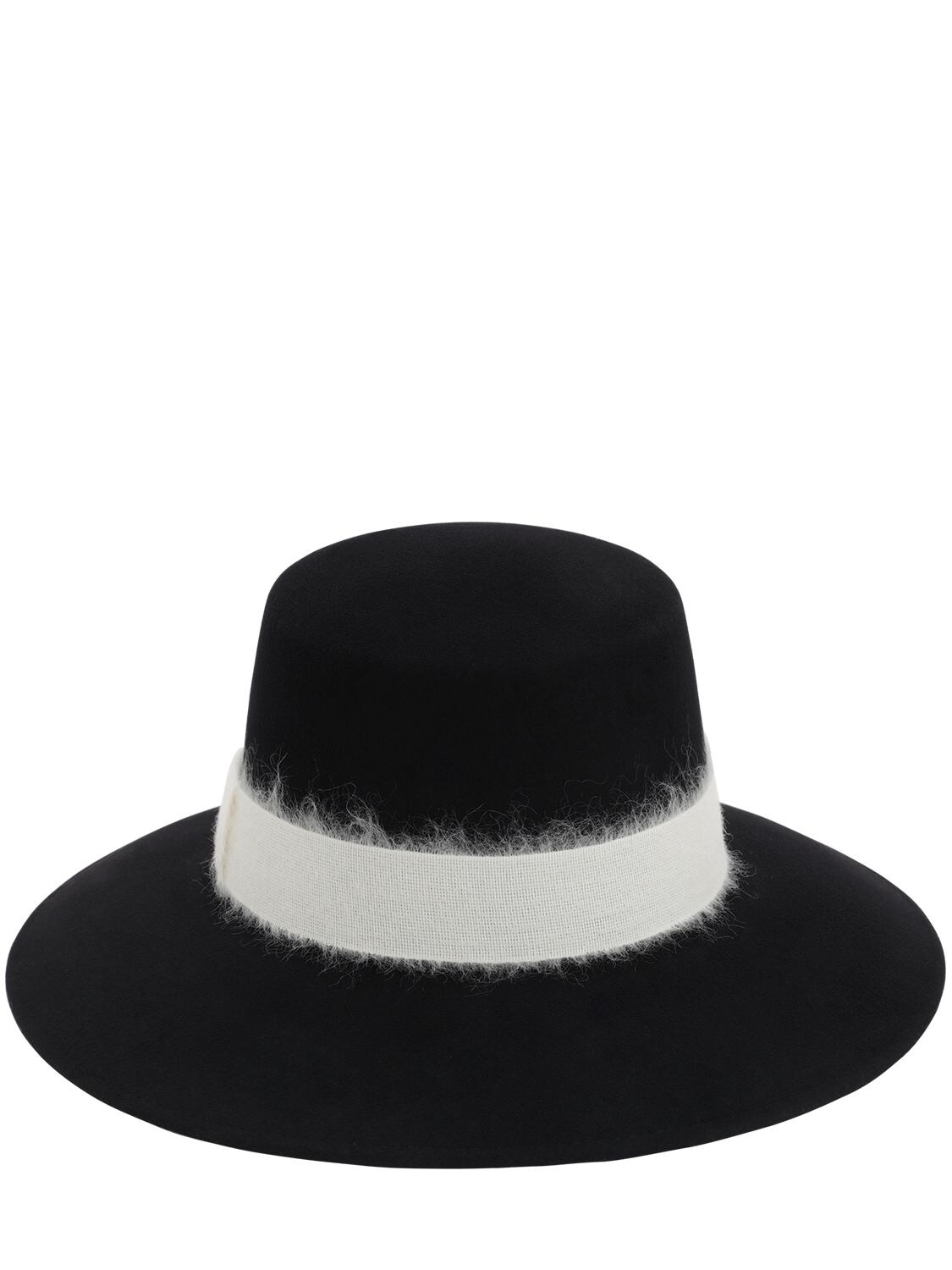 EUGENIA KIM 配有帽带“STEVIE”羊毛毡帽,70I01I020-QKXBQ0S1