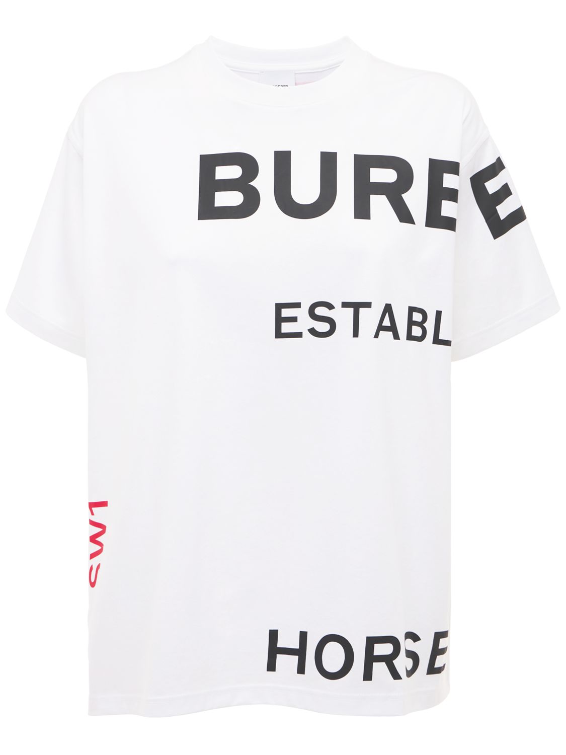 T-shirt Aus Baumwolljersey Mit Logodruck