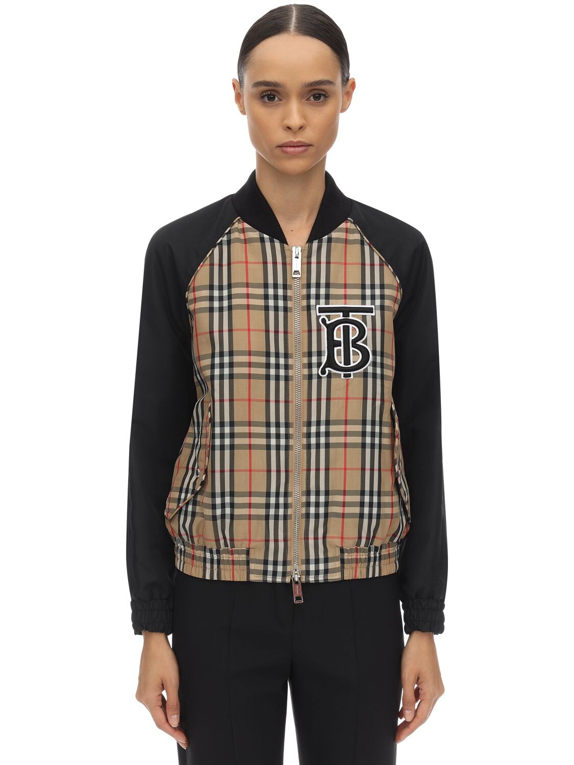 burberry vintage bomber jacket