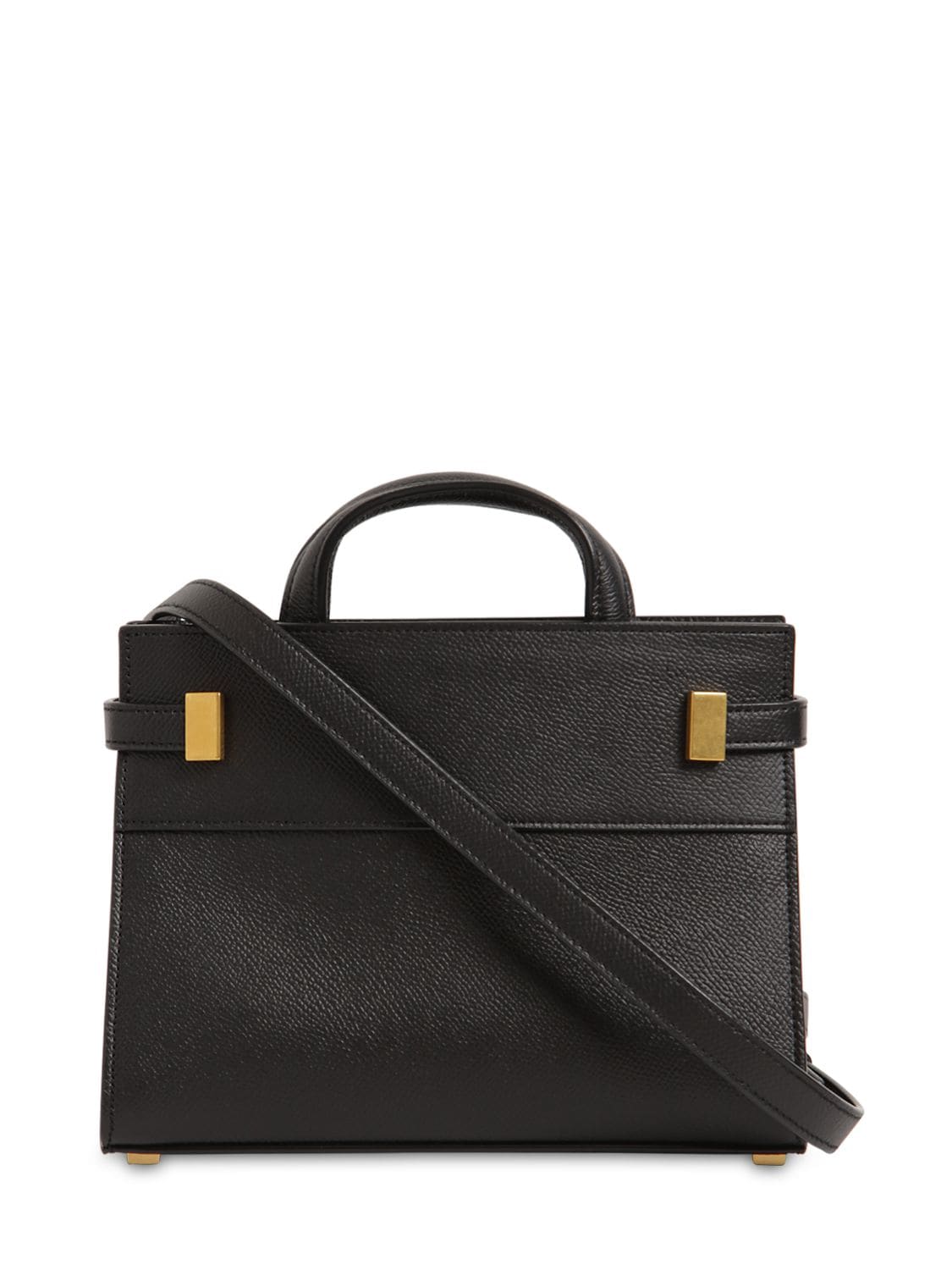 Saint Laurent Nano Manhattan Bag Black Embossed Leather | ModeSens