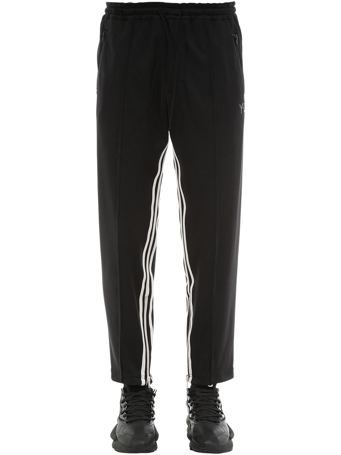 three stripe track pants