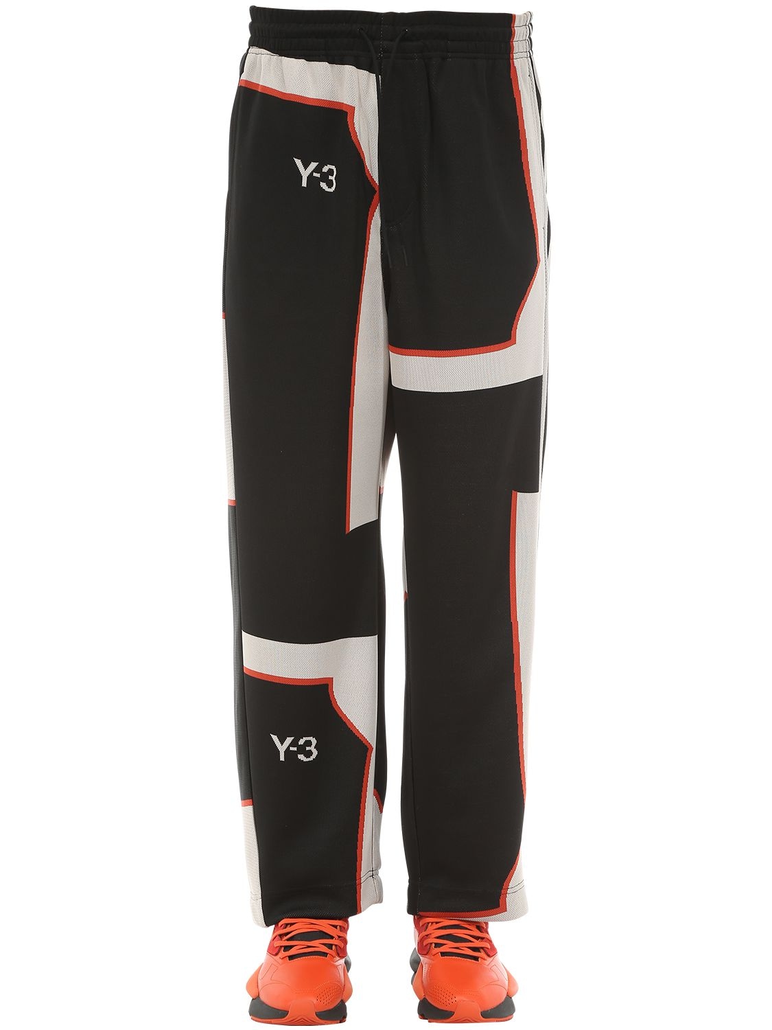 Y-3 科技织物提花运动裤,70I0E6066-QKXBQ0SVRUNSVQ2