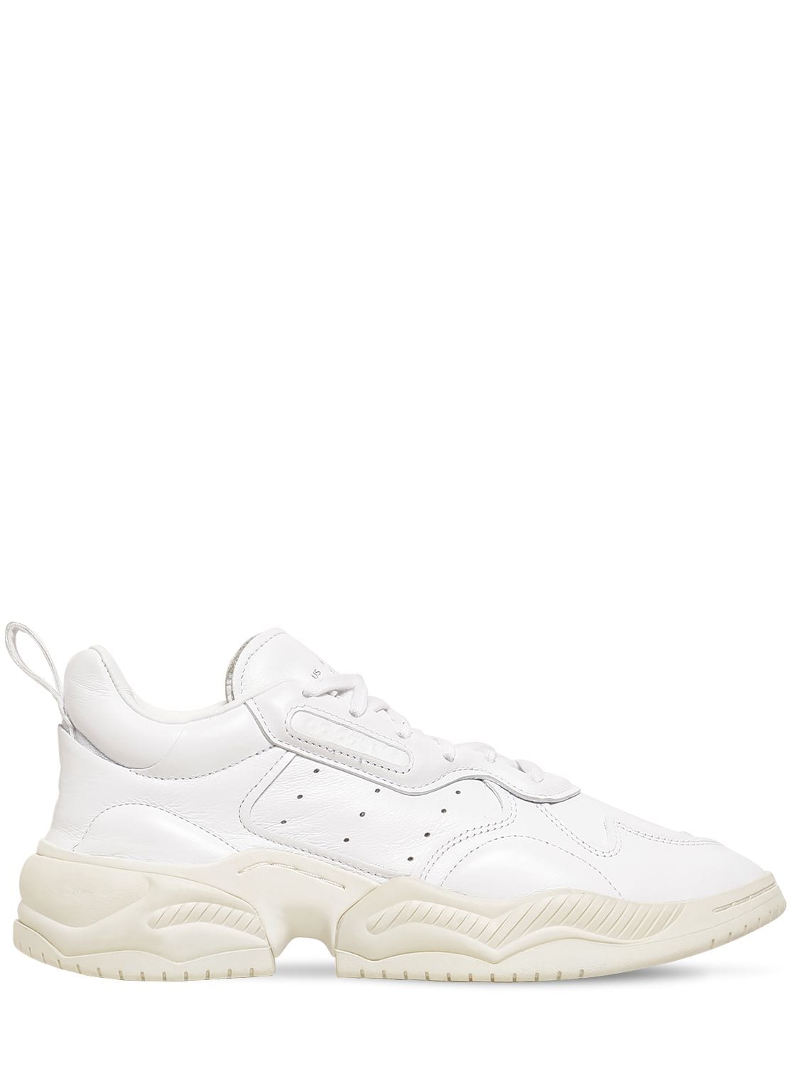 adidas white leather sneaker