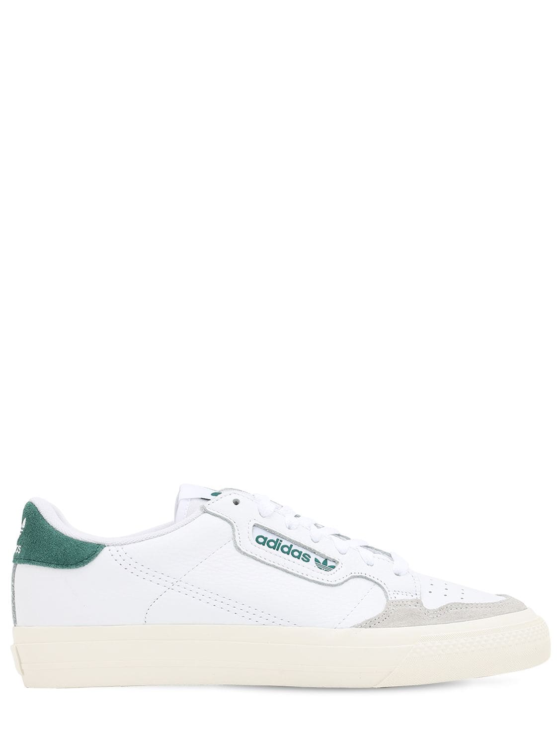 Originals Continental 80 Sneakers In Leather With Green Tab-white | ModeSens