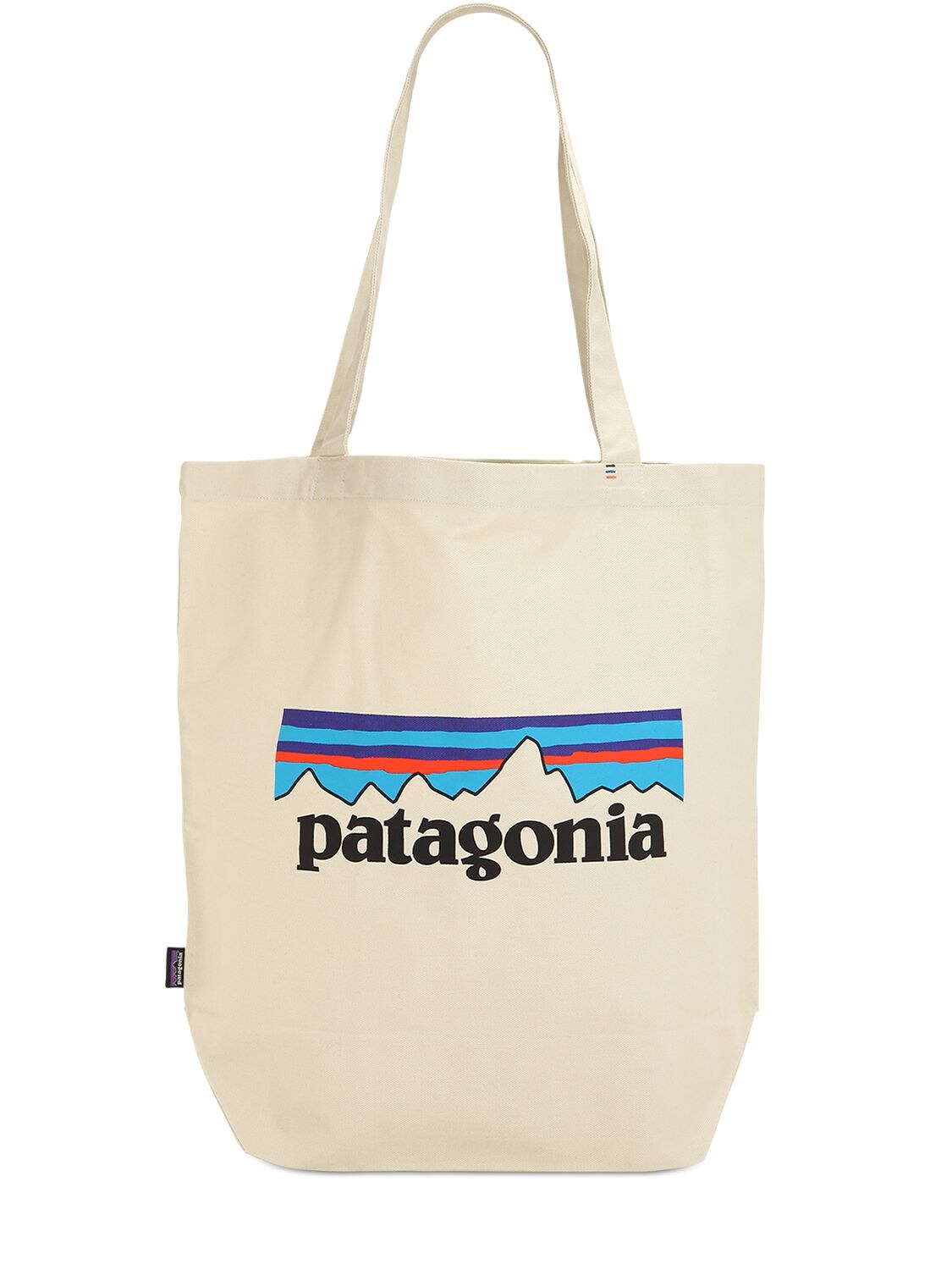Patagonia Printed Market Tote Bag In 오프 화이트