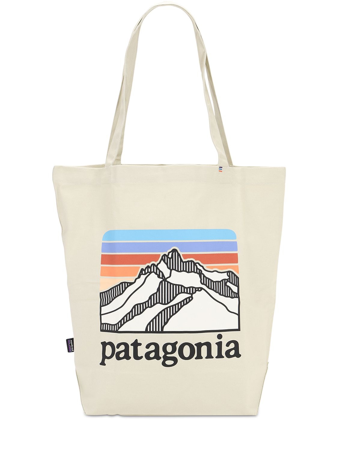 Patagonia Market Organic Cotton Tote Bag In Wollweiss