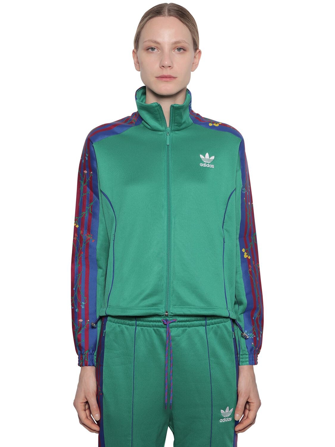 adidas womens floral sweatshirt