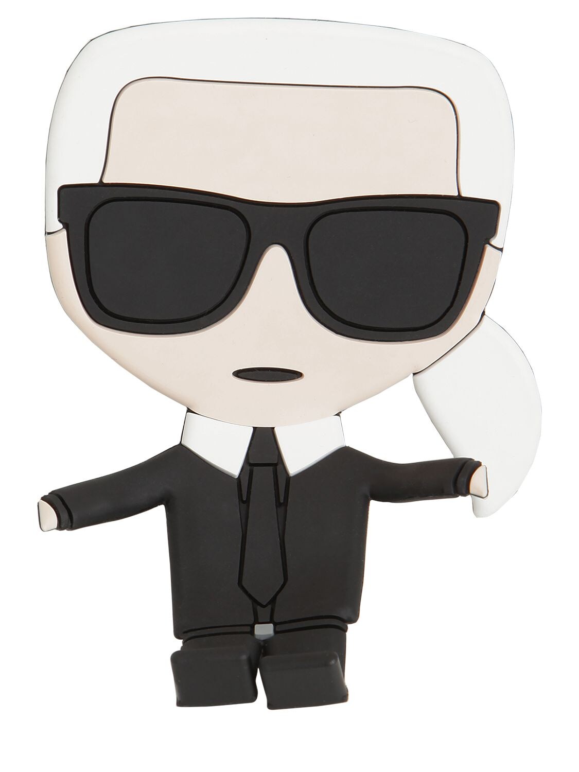 Karl Lagerfeld Iconic Karl Phone Holder In Black