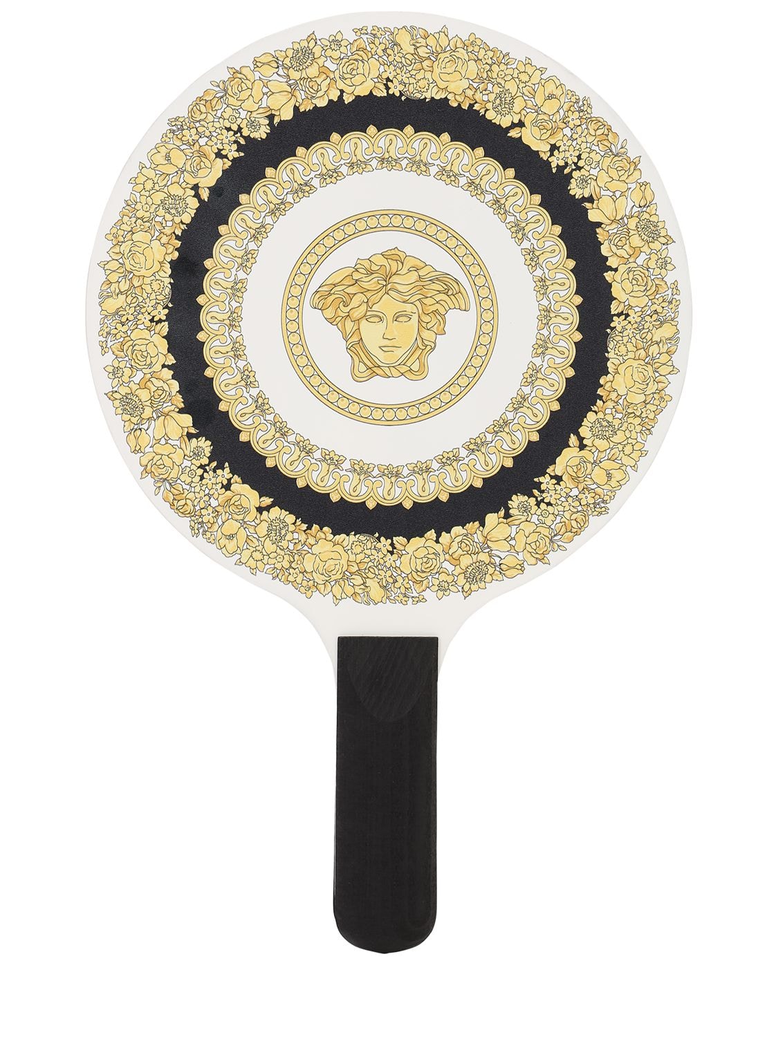 Shop Versace Play On Matkot Racket & Ball Set In Black,gold