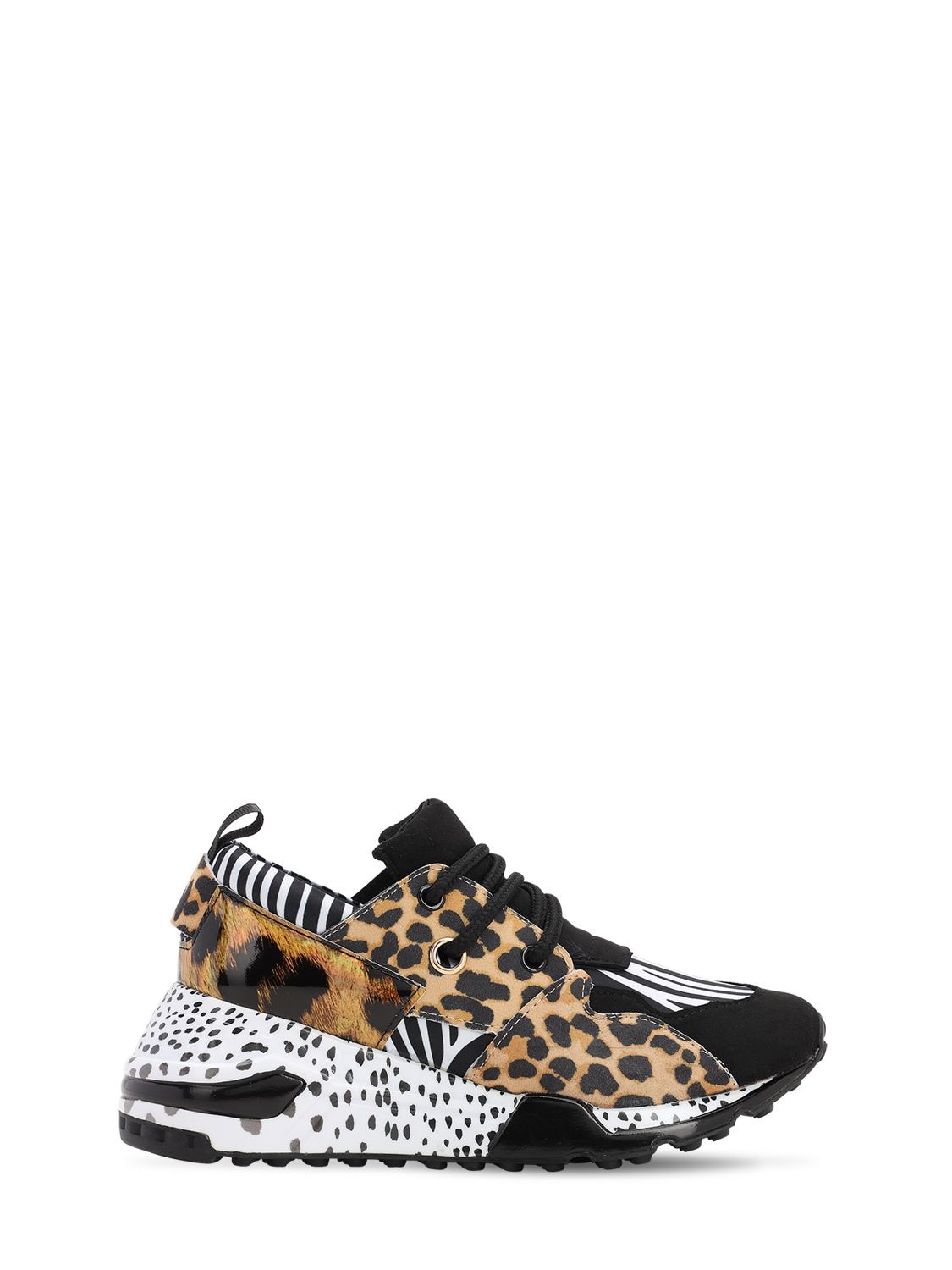 kids leopard print sneakers
