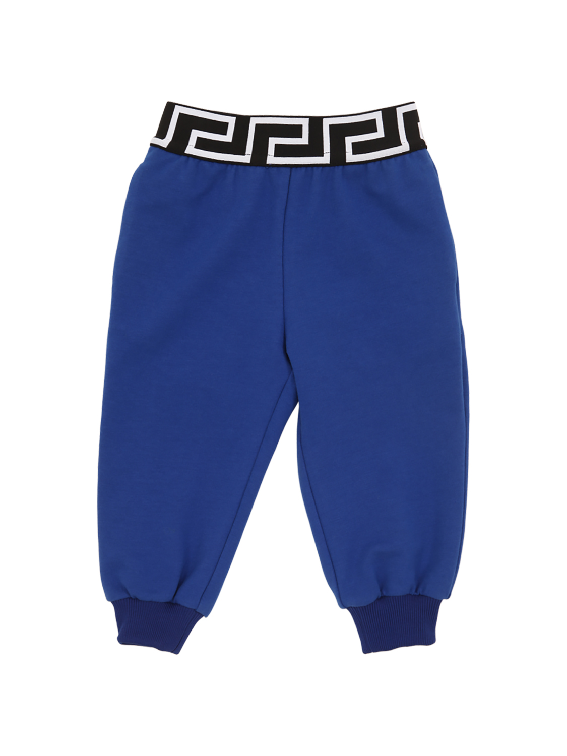 Versace Cotton sweatpants Blue Luisaviaroma