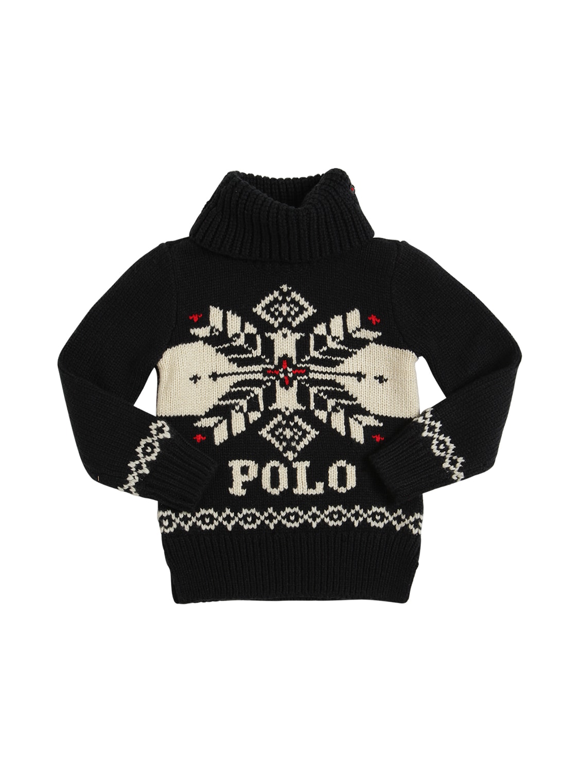 ralph lauren black turtleneck sweater