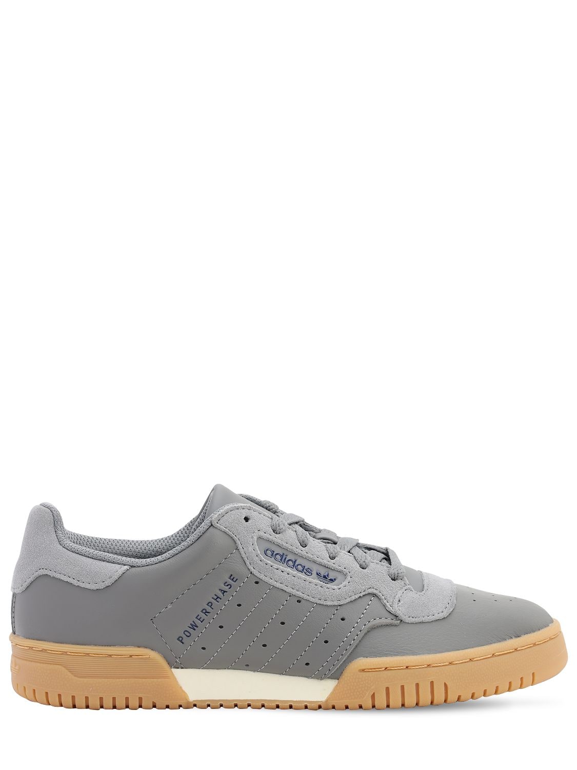 ADIDAS ORIGINALS POWERPHASE LEATHER SNEAKERS,70I3EG017-R1JFWQ2