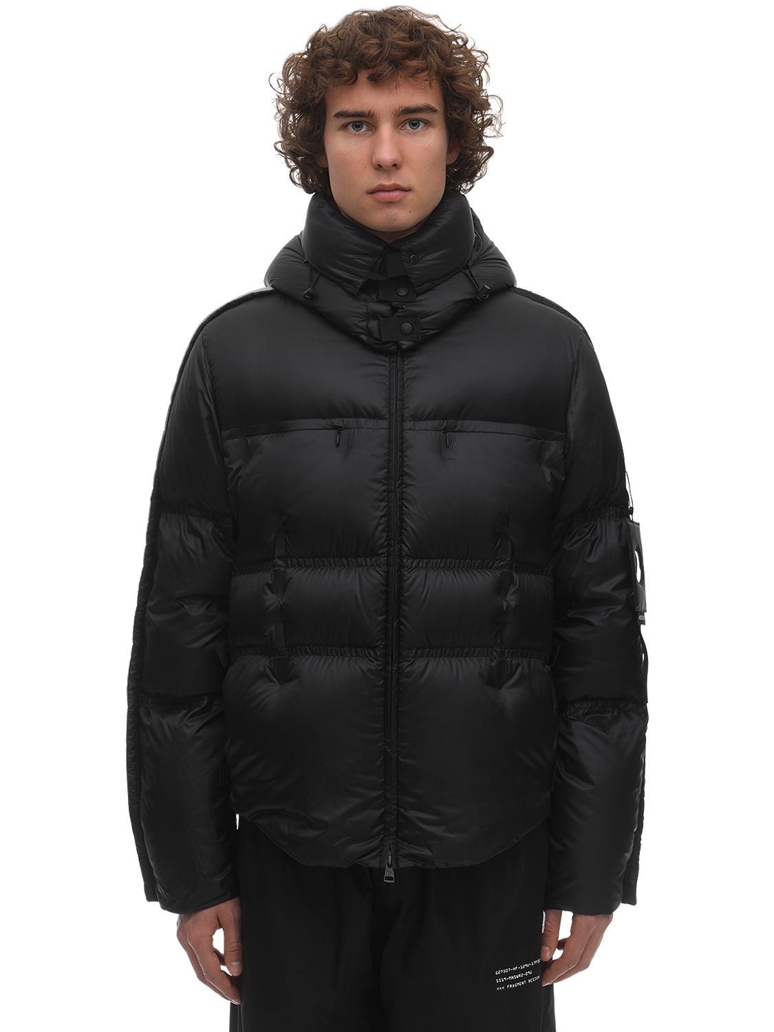 Moncler Genius Craig Green Dixmude Nylon Down Jacket In Black,grey ...