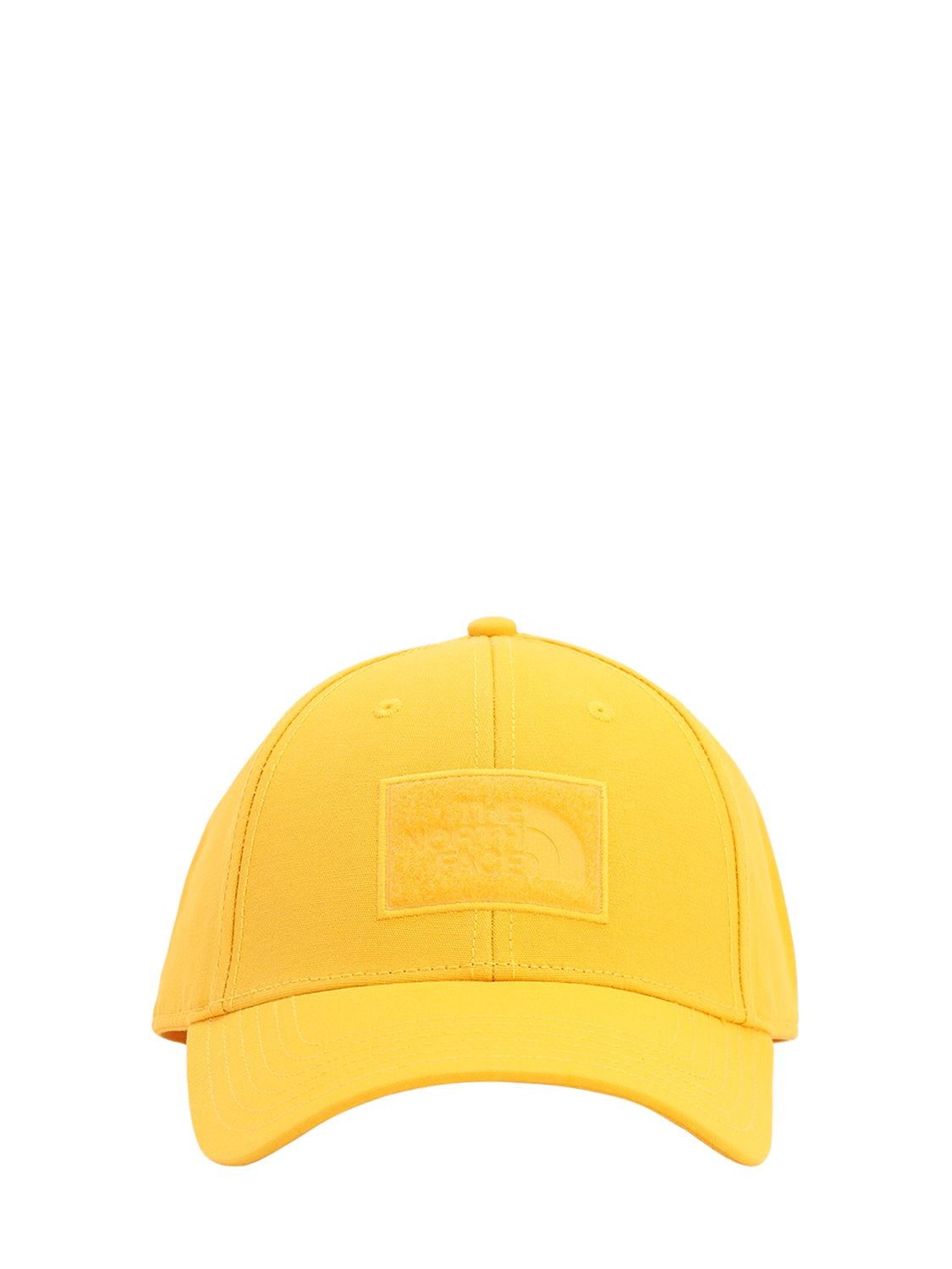 The North Face 7se Cotton Baseball Hat W/velcro Patches In Yellow