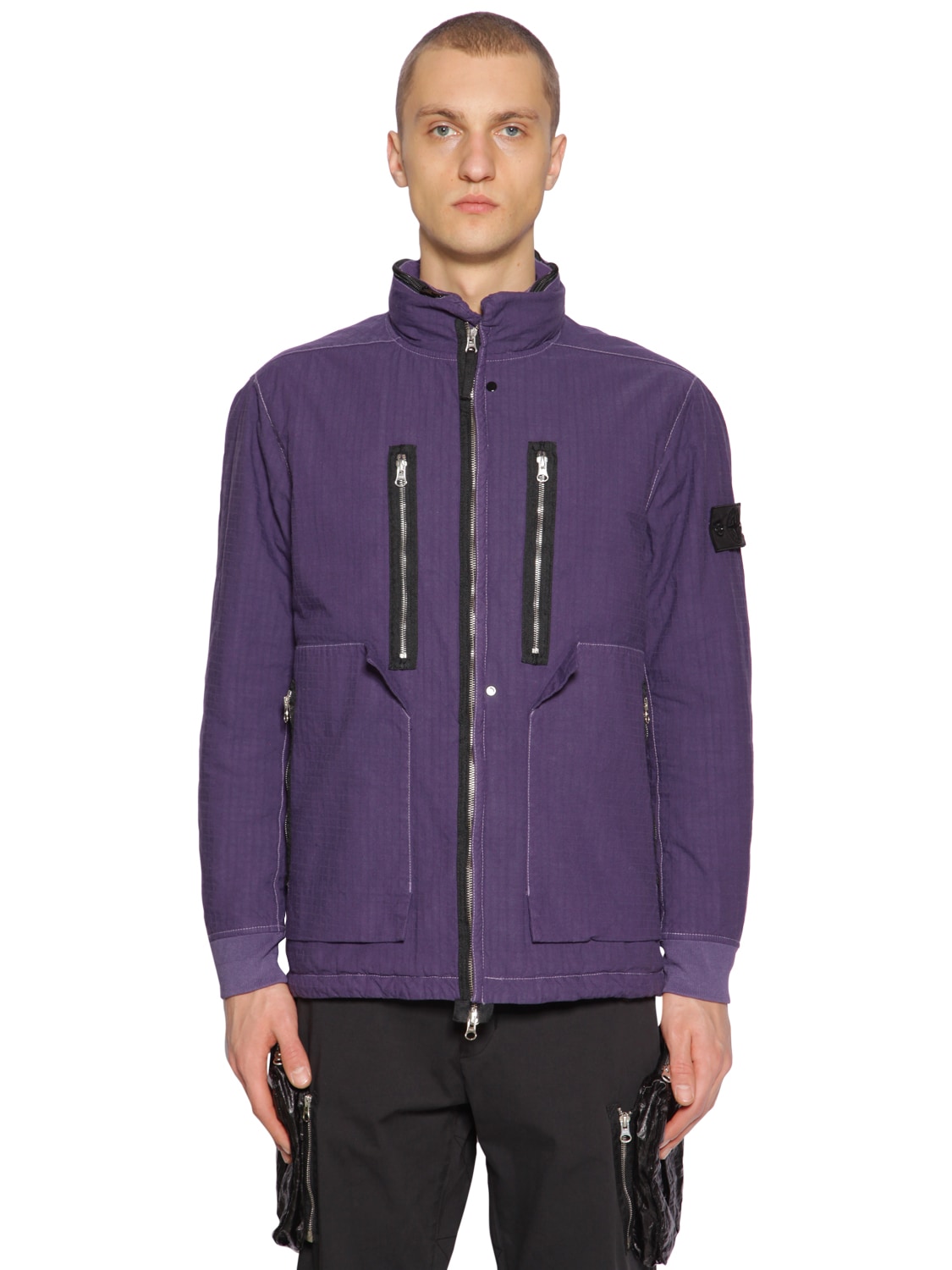 stone island shadow project purple