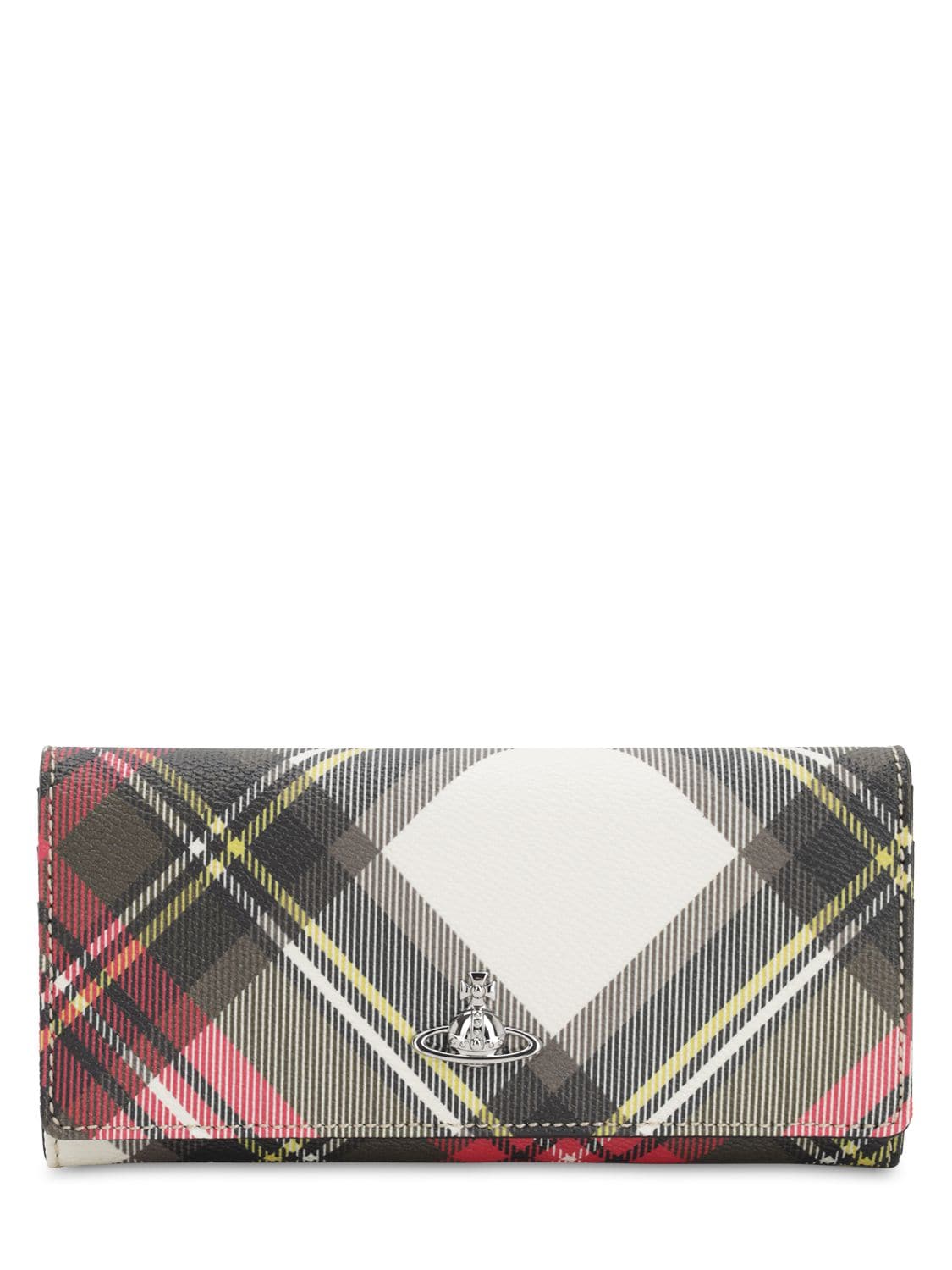 Vivienne Westwood Derby Coated Canvas Classic Card Holder In New Exhibition