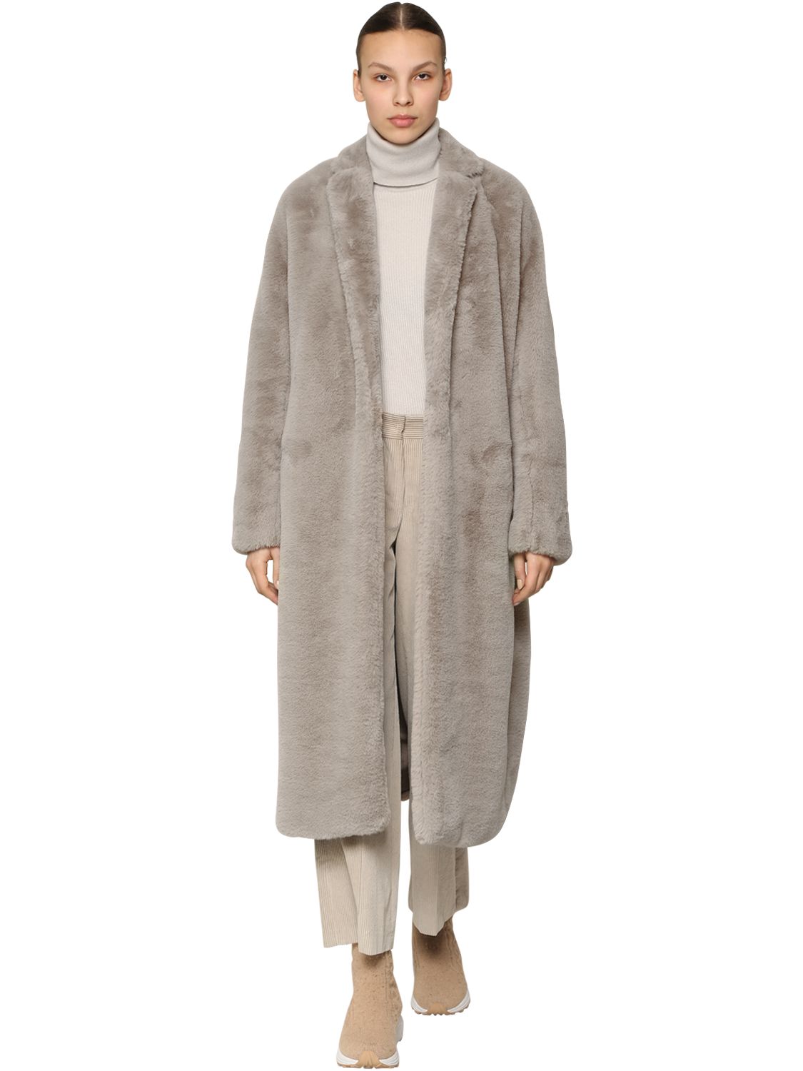 max mara fluffy coat