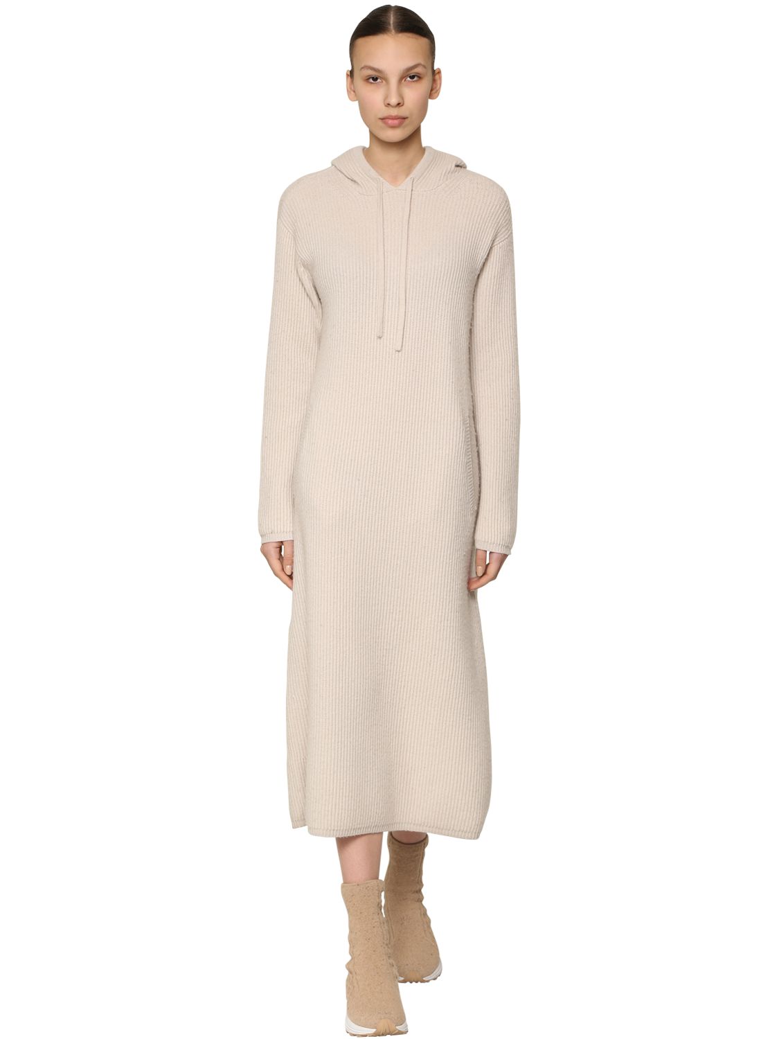 cashmere knit dress
