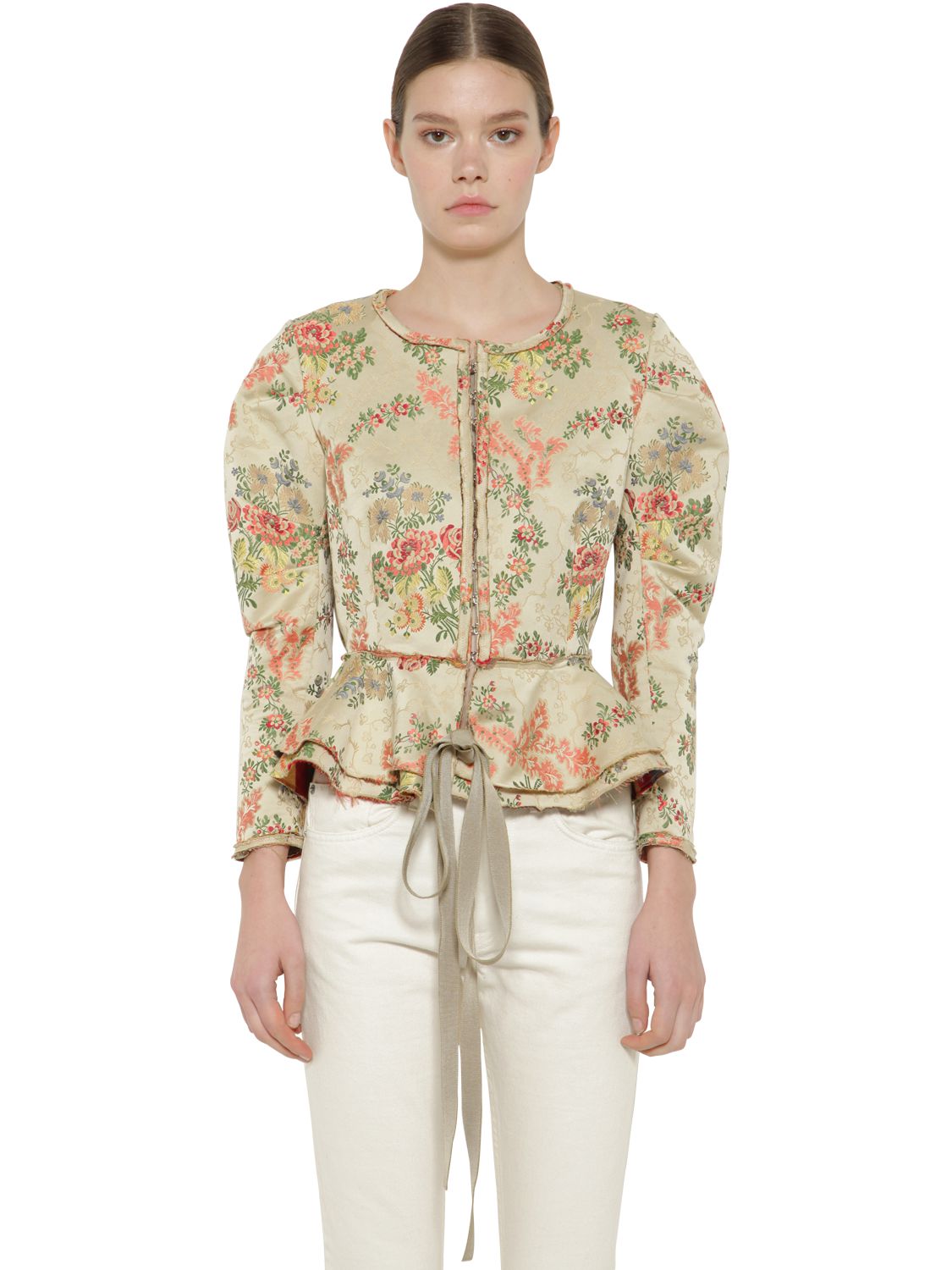 jacquard jacket womens