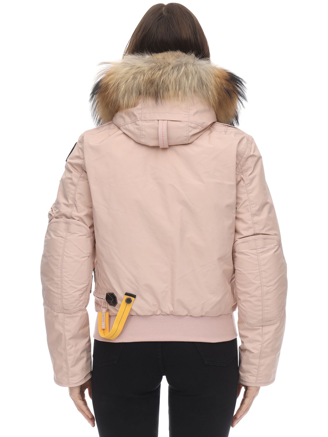 Down Jacket Parajumpers Gobi Fur Bomber Jacket Parajumpers Gobi