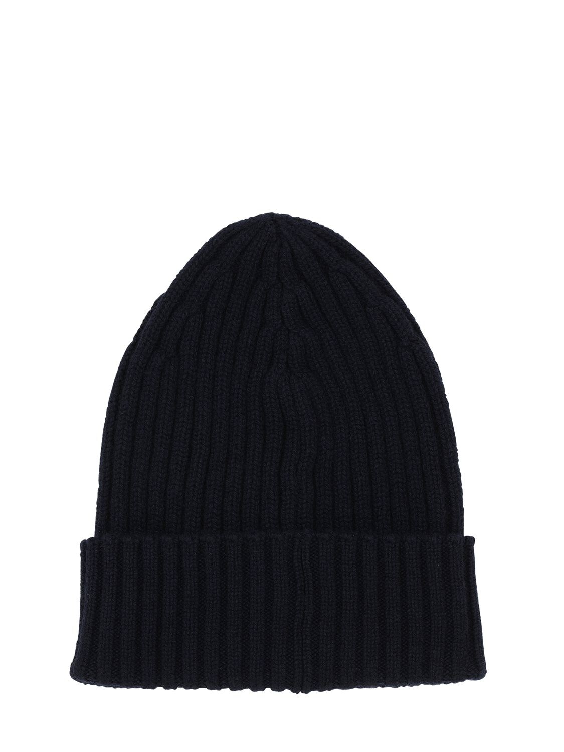 Shop Piacenza Cashmere Cashmere Knit Fisherman Beanie In Navy