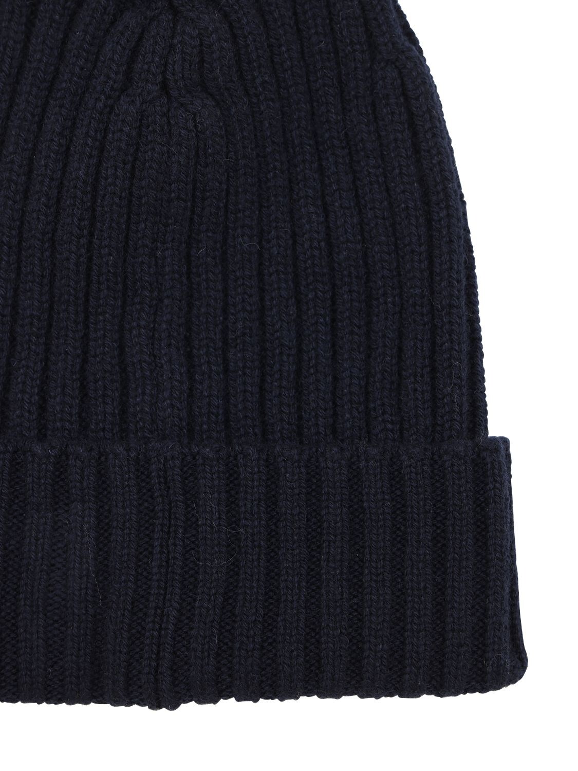 Shop Piacenza Cashmere Cashmere Knit Fisherman Beanie In Navy