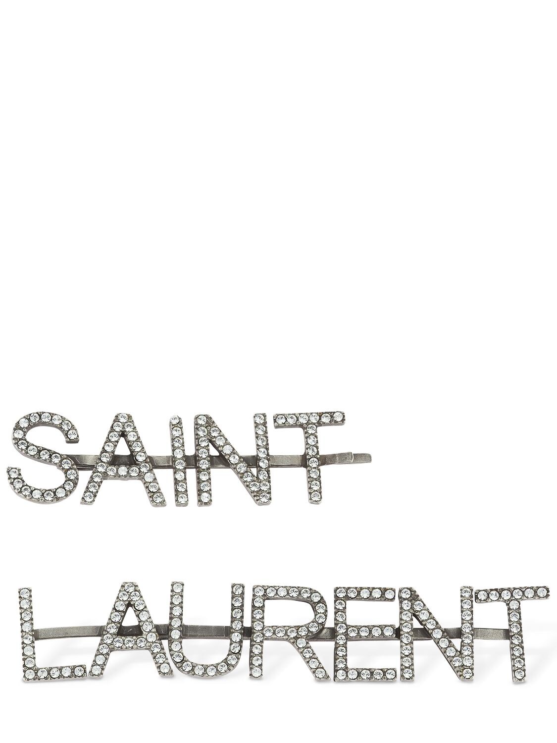 SAINT LAURENT “SAINT LAURENT”发夹套装,70I81G012-ODM2OA2