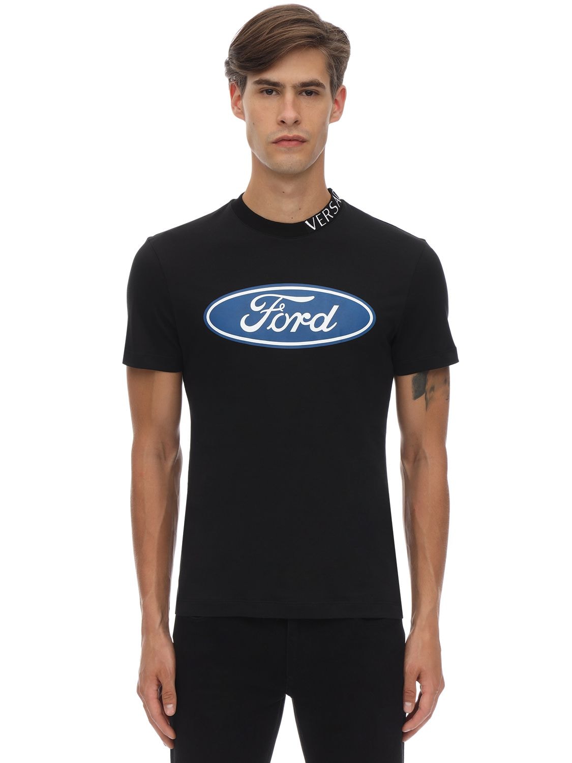 Ford Logo Taylor Fitted Cotton T-shirt
