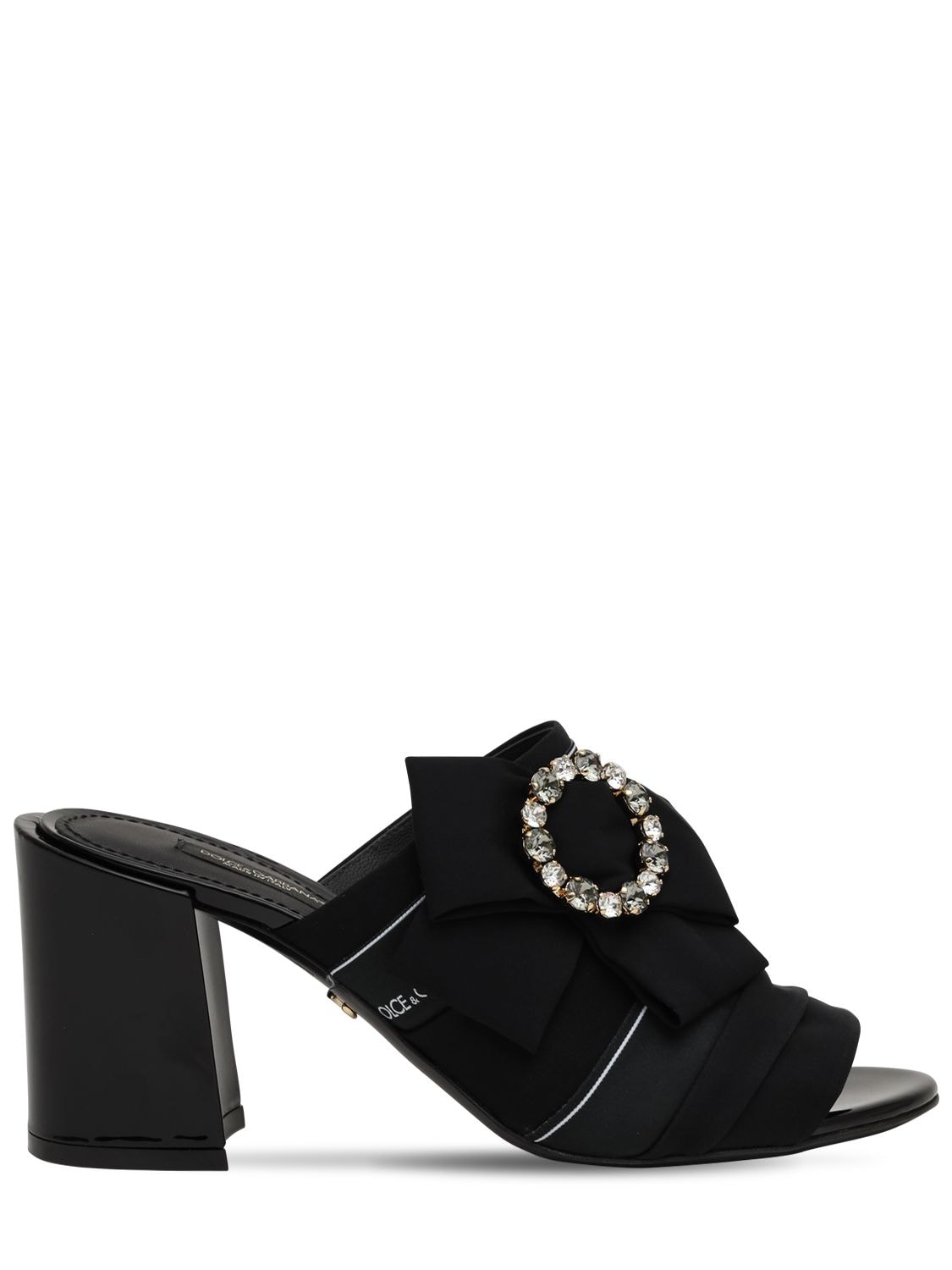 DOLCE & GABBANA 75MM KEIRA EMBELLISHED CADY SANDALS,70IA3G003-OEI5NTY1