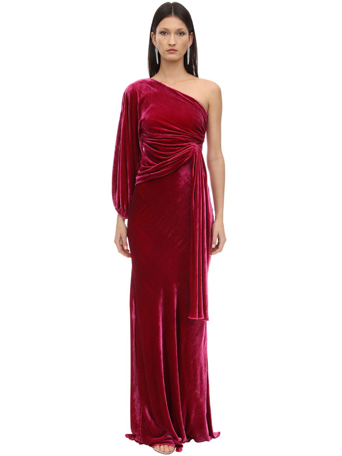 maria lucia hohan one shoulder dress YASMINE