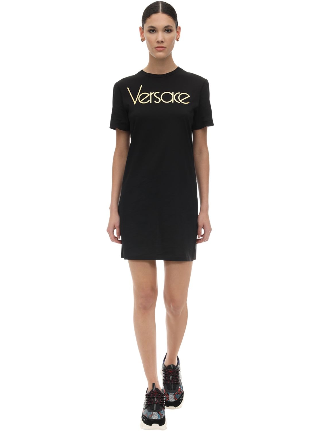 versace t shirt dress