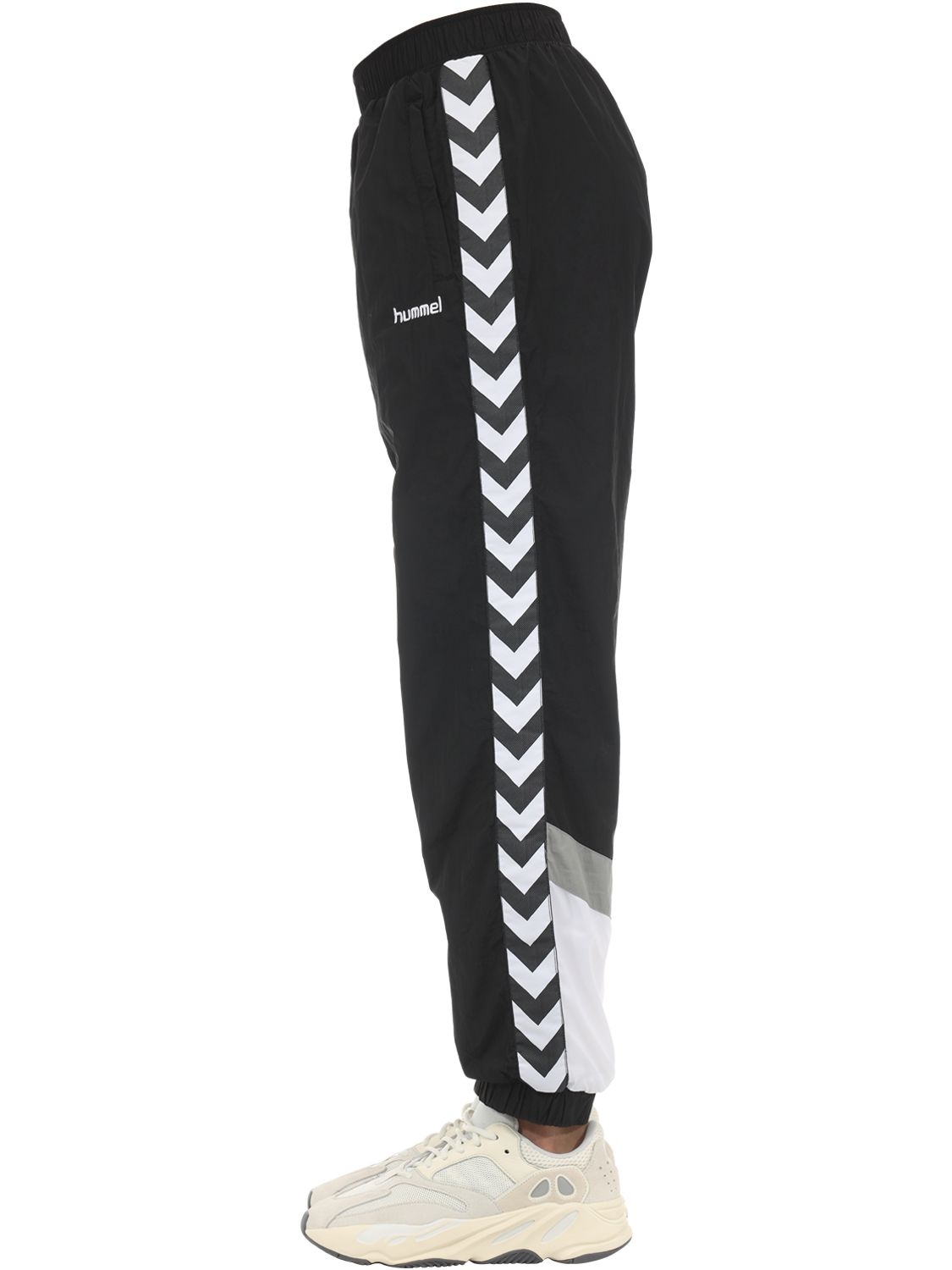 Hummel Christian Woven Pants In Black,white