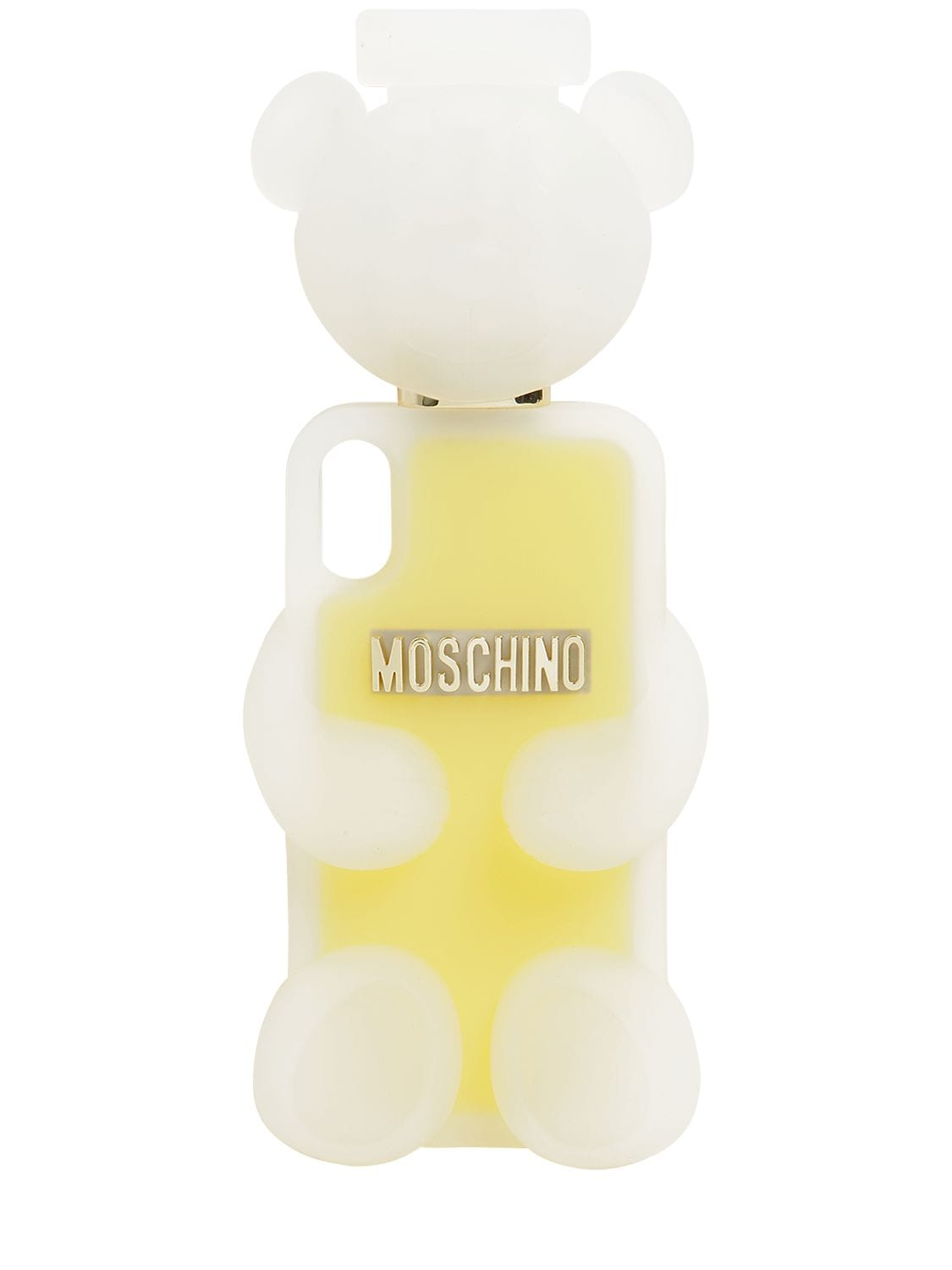 Moschino Teddy Iphone X Xs Cover In White Modesens