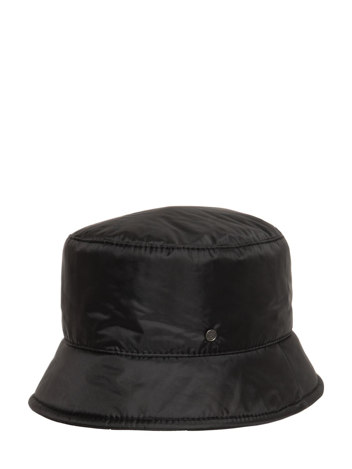 Maison Michel Axel Bomber Nylon Hat In Black