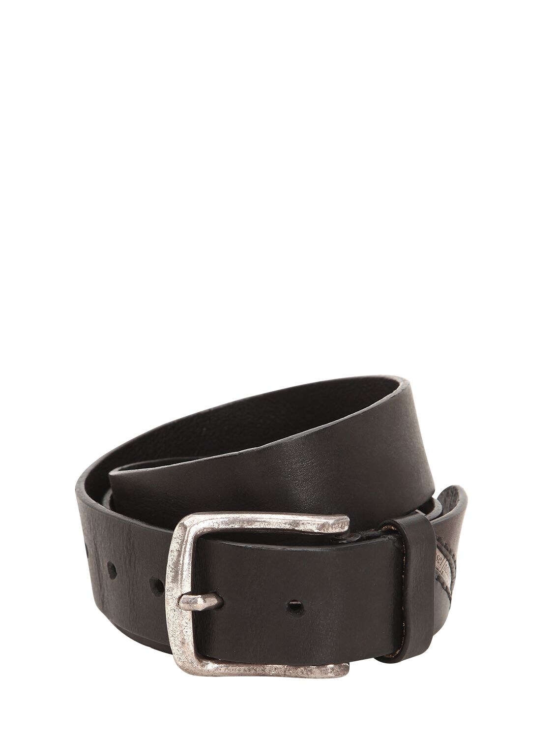 Diesel - 40mm leather belt - | Luisaviaroma