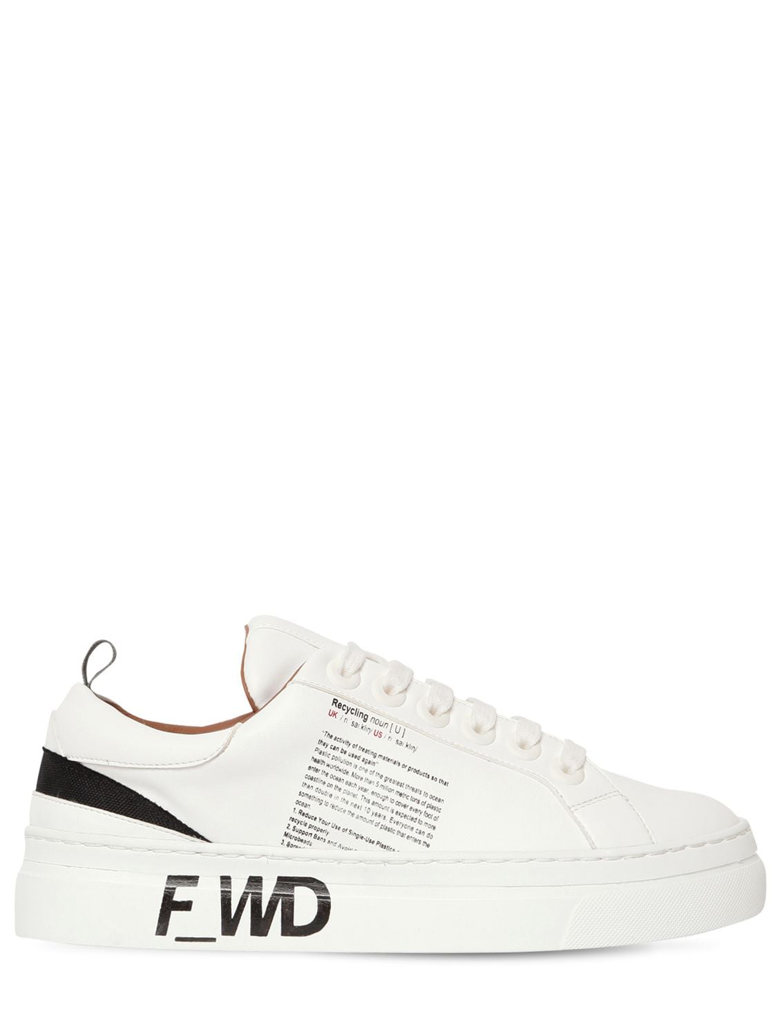 FORWARD 30MM PRINTED FAUX LEATHER SNEAKERS,70ICCH005-MTAX0