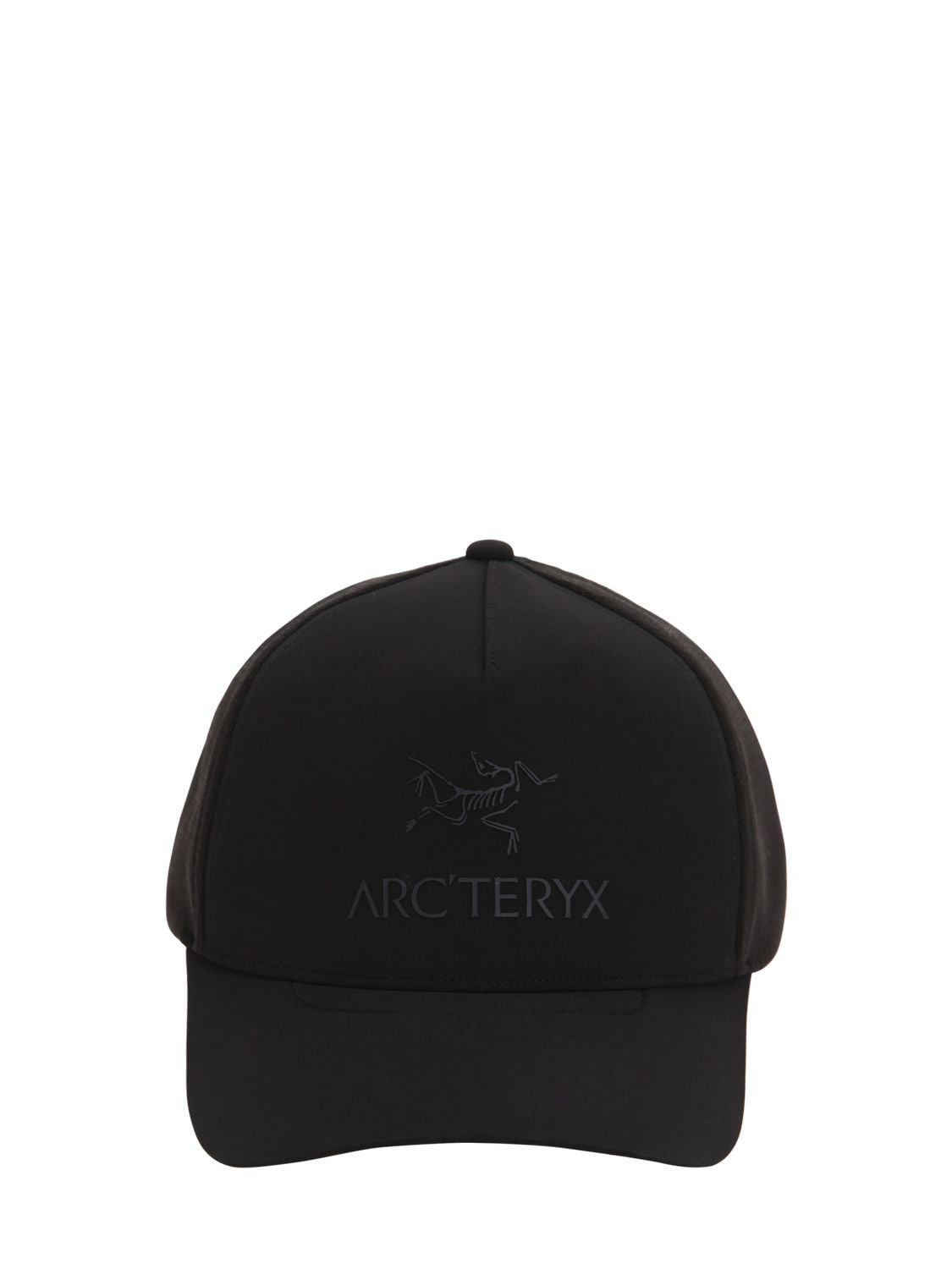 Arc'teryx Logo Techno Trucker Hat In Black