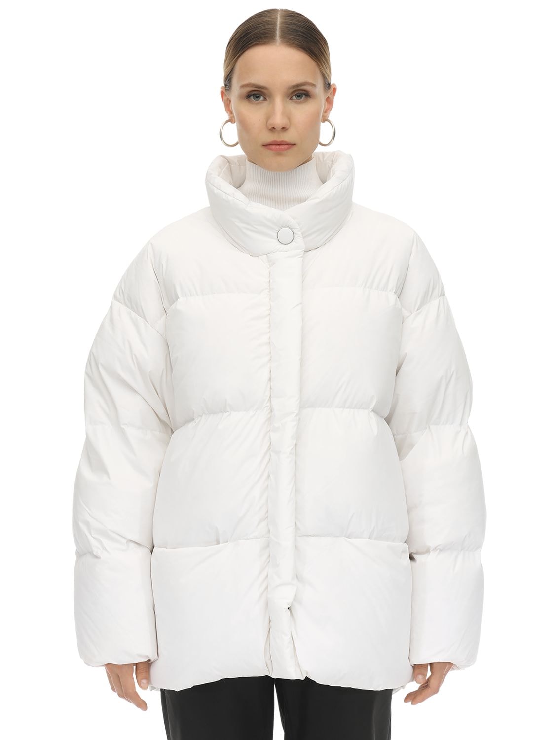 Ienki Ienki Cloud Ultra Light Matte Down Jacket In White