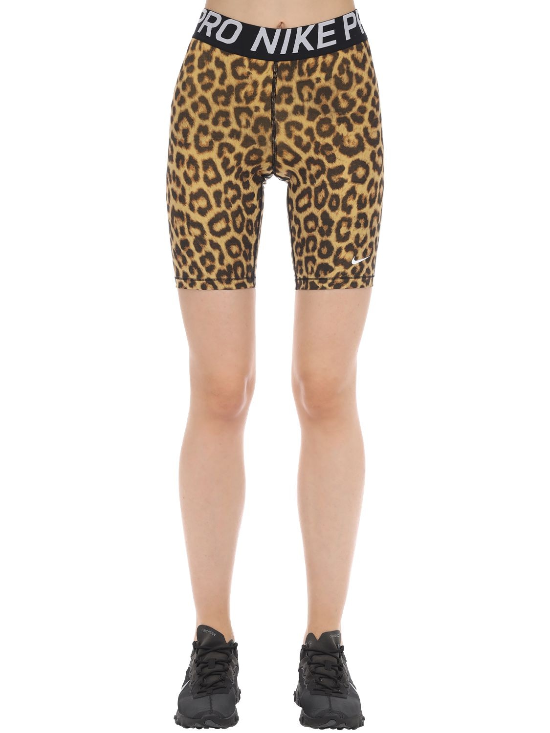 nike shorts leopard print