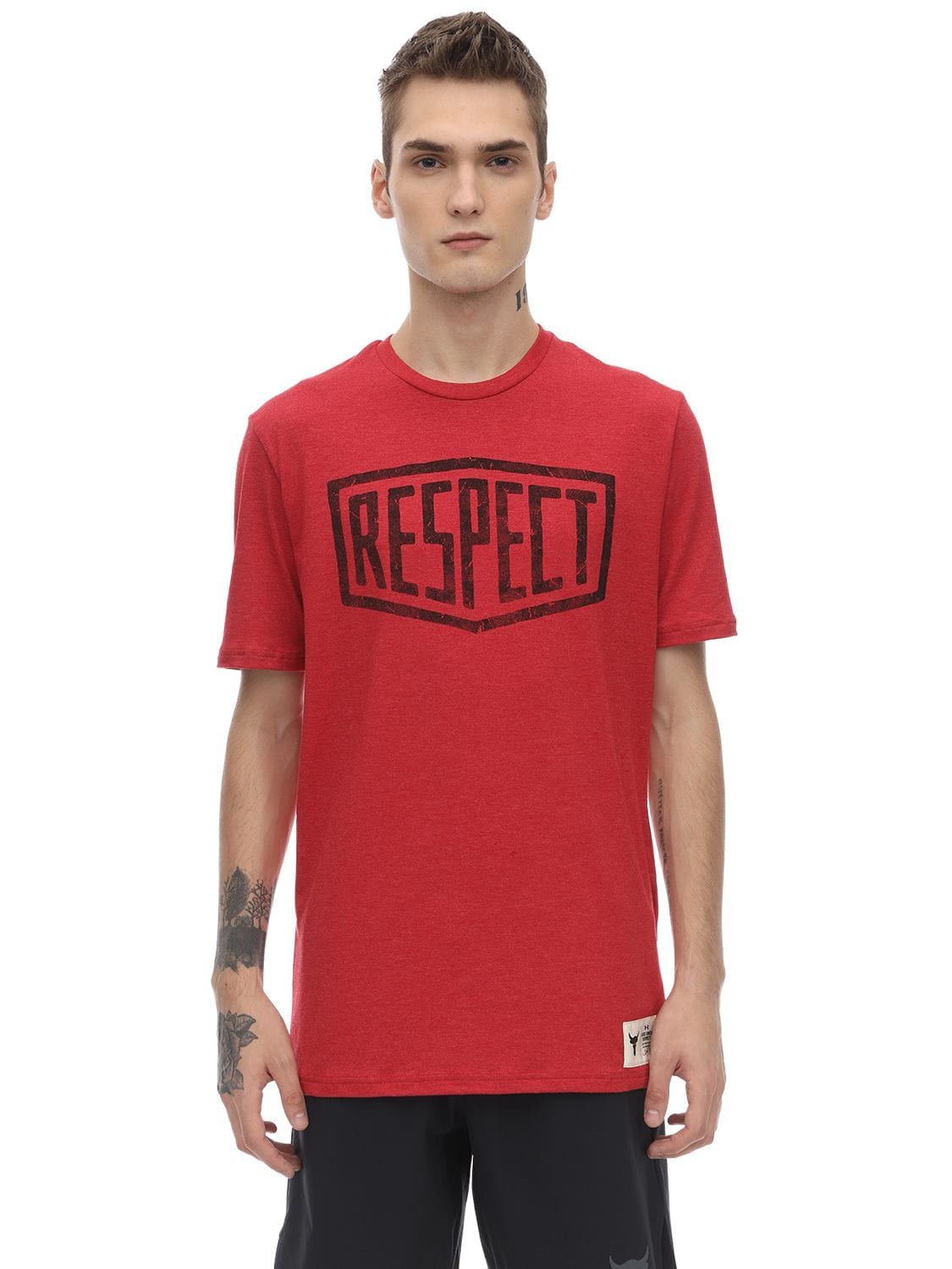 under armour t shirt red