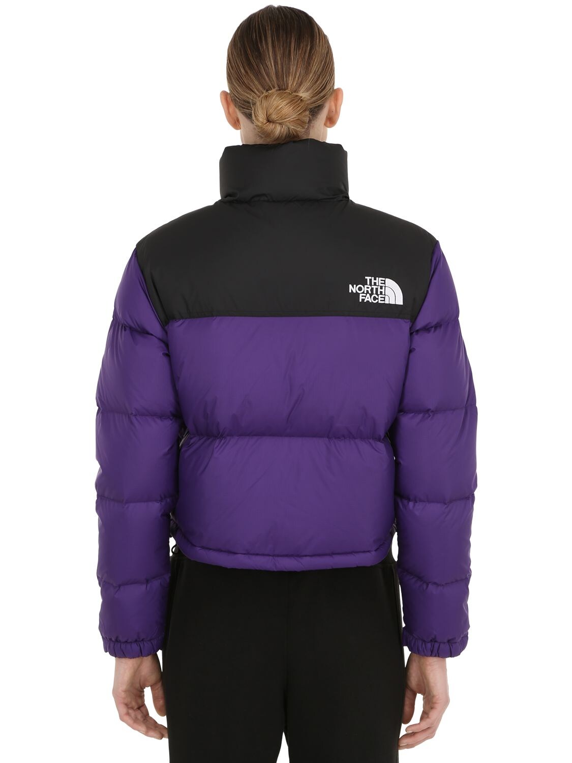 the north face nuptse violet
