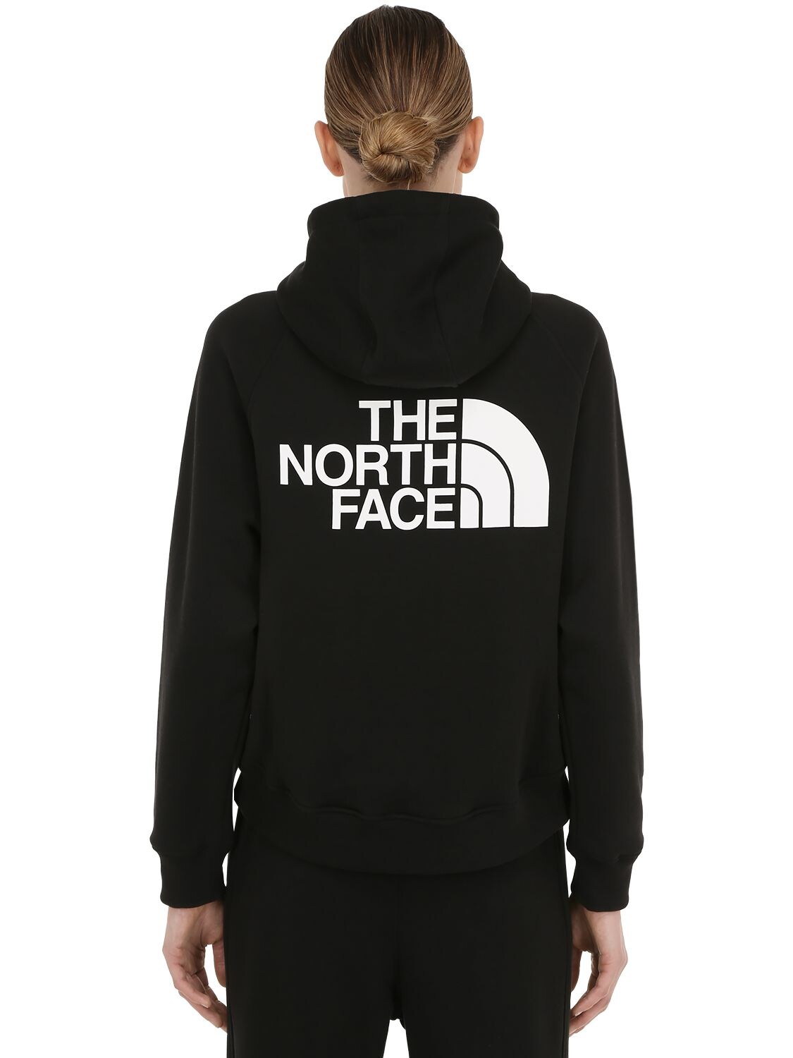 The North Face Womens Nse Graphic Po Sweatshirt Hoodie In Black