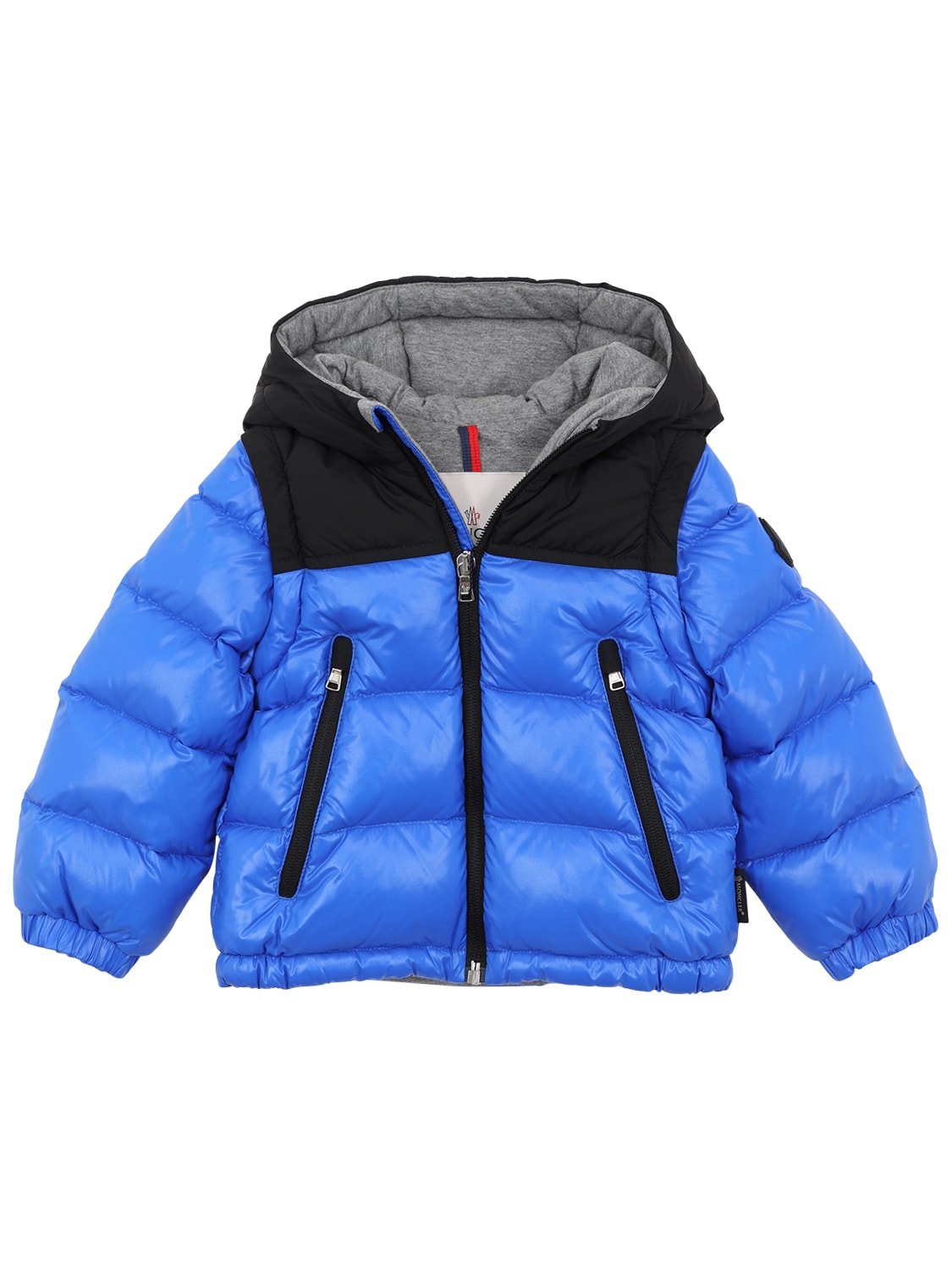 MONCLER TWO TONE DUC NYLON DOWN JACKET,70IFGS006-NZA50